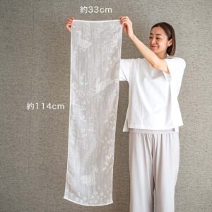 登山 タオル スポーツタオル 今治 今治タオル ガーゼ フェイスタオル 速乾 薄地 薄手 forest フォーレスト 約 W33cm × T114cm 日本製 