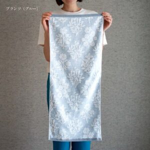 送料無料 まとめ買い 今治 フェイスタオル 北欧 ジャガード ( プランツ ブルー 10枚セット ) 植物柄 速乾 乾きやすい 吸水性 フェイス タオル コスパ