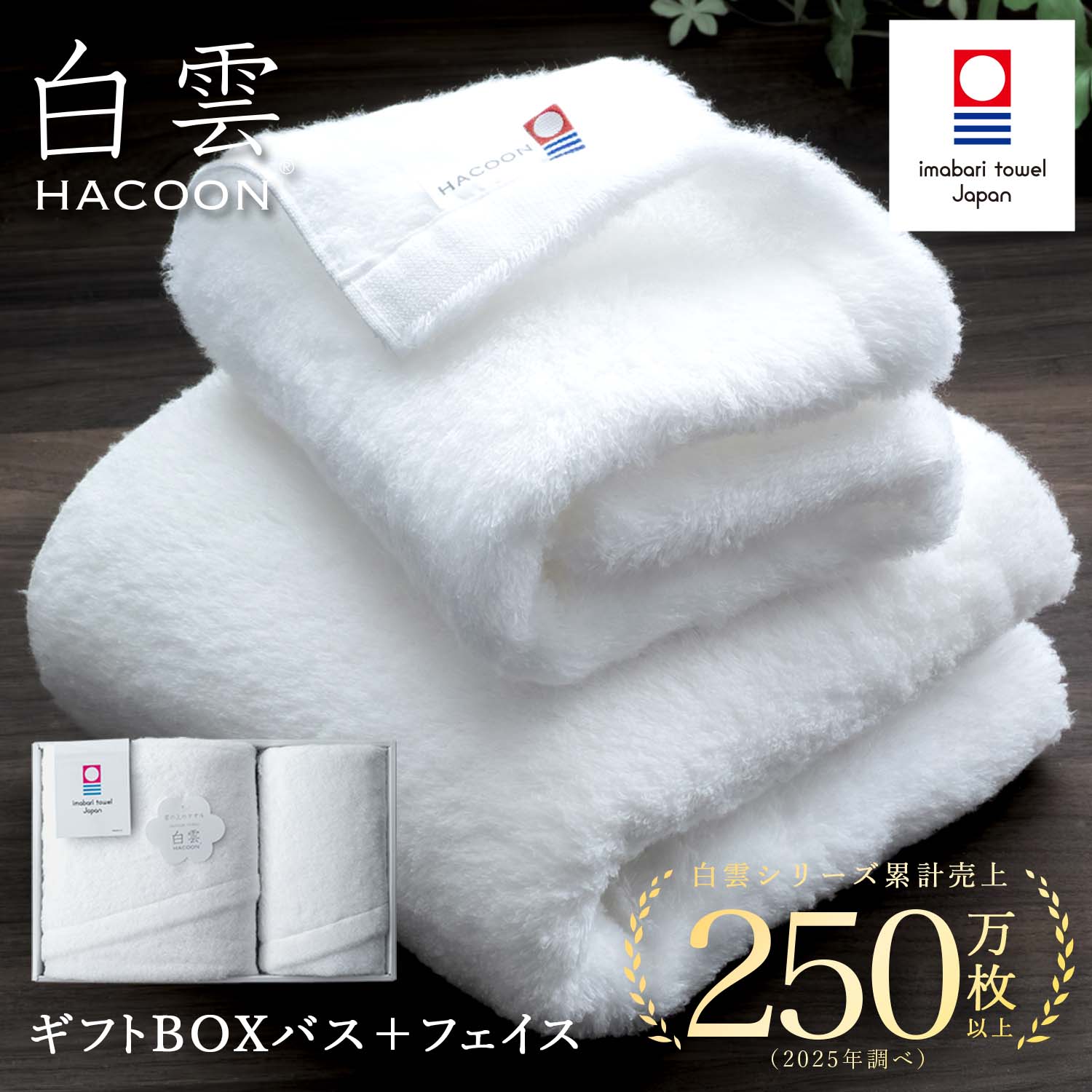 白雲（HACOON）タオルギフトセット